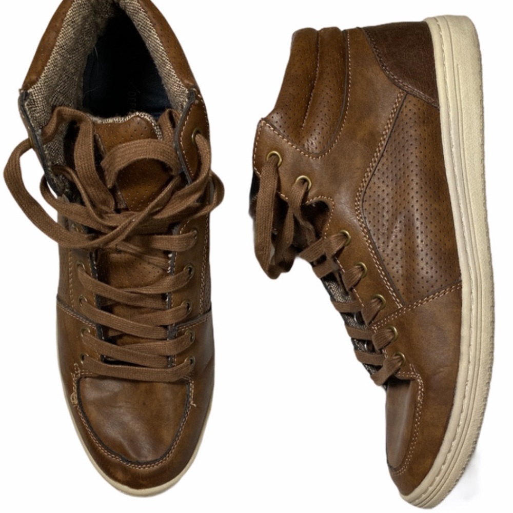 Depart West | High Top Sneaker | Leather | size 10